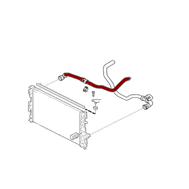VOLVO XC60 Coolant Hose KUBAI 32249281  image 3