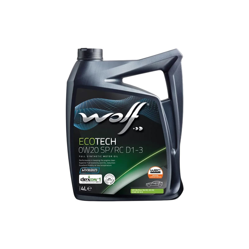 WOLF Engine Oil ECOTECH 0W-20 SP/RC D1-3
